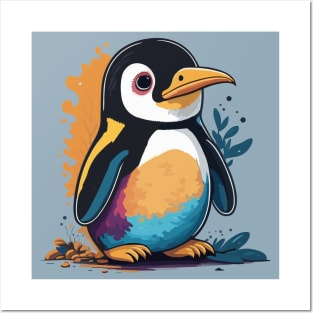 Penguin Portrait Posters and Art